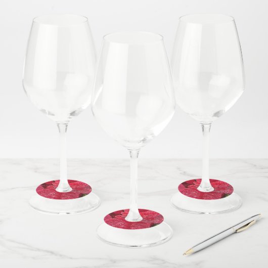 Poinsettia Wijn Labels nr.: 2 (Set)