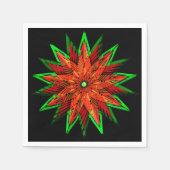 Poinsettia WOW Servet (Voorkant)