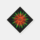 Poinsettia WOW Servet (Hoek)