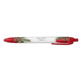 Poinsettia  zwarte inkt pen (Bodem)