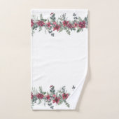 Poinsettias Bad Handdoek (Handdoek)