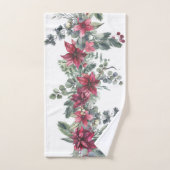 Poinsettias Bad Handdoek (Handdoek)