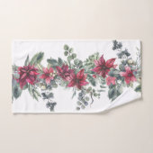 Poinsettias Bad Handdoek (Handdoek)