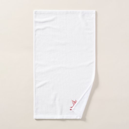 Poinsettias Bath Towel Set Bad Handdoek (Handdoek)