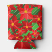 Poinsettias Blikjeskoeler (Achterkant)
