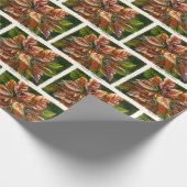 Poinsettias Cadeaupapier (Hoek)