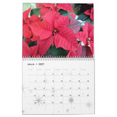 Poinsettias Calendar Kalender (Mar 2027)