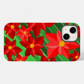 Poinsettias Case-Mate iPhone Case (Achterkant (horizontaal))
