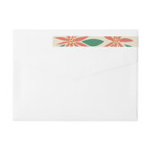  Poinsettias Christmas Ivory (Achterkant)