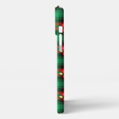 Poinsettias en geplakt iPhone hoesje (Linkerkant)