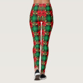 Poinsettias en geplakt leggings (Achterkant)
