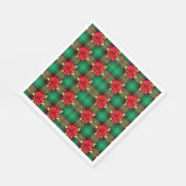 Poinsettias en Pset Napkins Servet (Hoek)