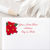 Poinsettias Etiket (Insitu)
