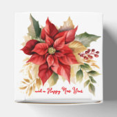 Poinsettia's Favor Doosje (Bovenkant)