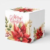 Poinsettia's Favor Doosje (Achterkant)