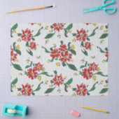 Poinsettias for all Seasons Gift Bag Tissuepapier (Craft)