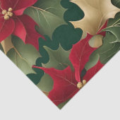 poinsettias galore tissuepapier (Detail)