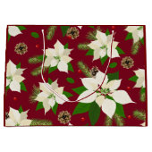 Poinsettias Groot Cadeauzakje (Voorkant)