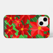 Poinsettia's iPhone Hoesje (Achterkant horizontaal)