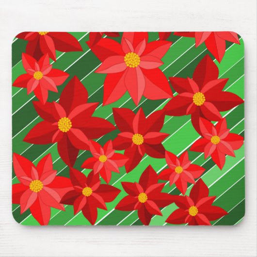 Poinsettias Muismat (Voorkant)