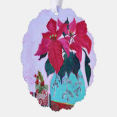 Poinsettias Ornament Kaart (Links)