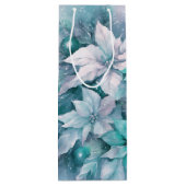 Poinsettias Wijn Cadeautas (Achterkant)