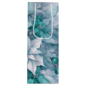 Poinsettias Wijn Cadeautas (Voorkant)