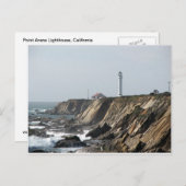 Point Arena Lighthouse, Californië Briefkaart (Voorkant / Achterkant)