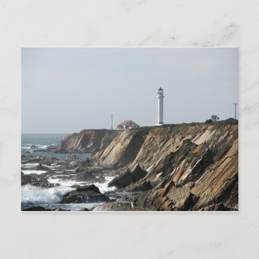 Point Arena Lighthouse, Californië Briefkaart (Voorkant)