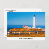Point Arena Lighthouse Postcard Briefkaart (Voorkant / Achterkant)