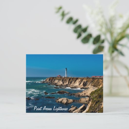 Point Arena Lighthouse Schilderachtig Briefkaart (Staand voorkant)