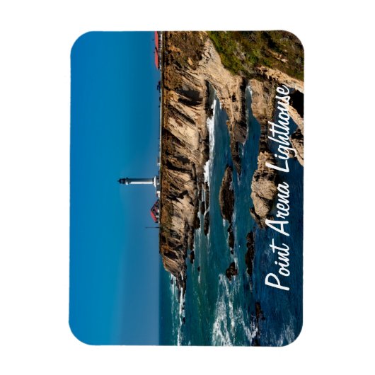 Point Arena Lighthouse Schilderachtig Magneet (Verticaal)