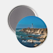 Point Arena Lighthouse Schilderachtig Magneet (Voorkant / Achterkant)
