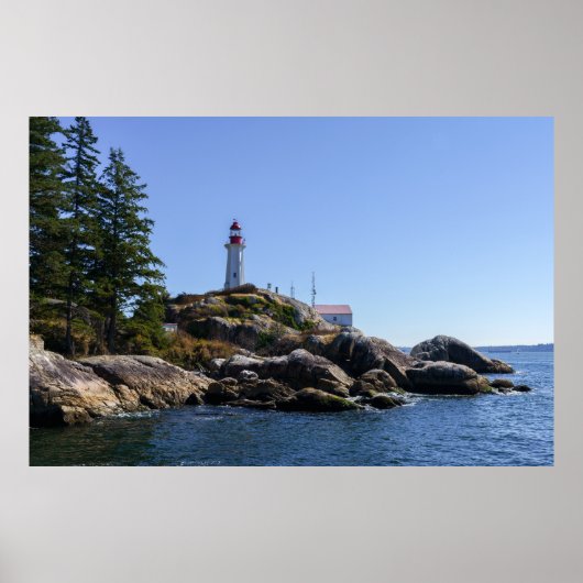 Point Atkinson Lighthouse Poster (Voorkant)