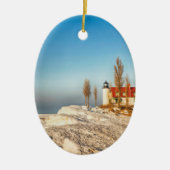 Point-bèta Keramisch Ornament (Voorkant)