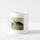 Point Betsey Lighthouse bij Frankfort Michigan Koffiemok (Voorkant links)