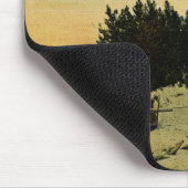 Point Betsey Lighthouse bij Frankfort Michigan Muismat (Hoek)