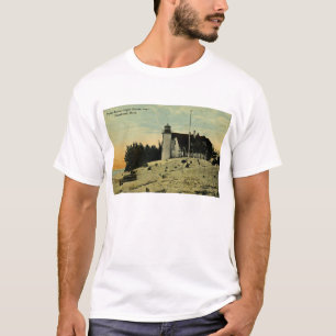 Point Betsey Lighthouse bij Frankfort Michigan T-shirt