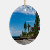 Point Betsie Light Keramisch Ornament (Rechts)