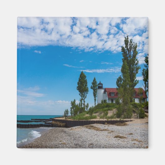 Point Betsie Light Magneet (Voorkant)