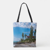 Point Betsie Light Tote Bag (Achterkant)