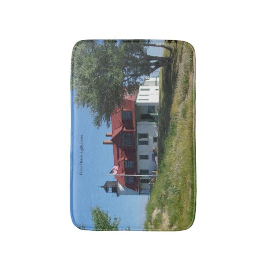Point Betsie Lighthouse badmat (Voorkant Verticaal)