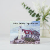 Point Betsie Lighthouse Briefkaart (Staand voorkant)