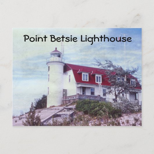 Point Betsie Lighthouse Briefkaart (Voorkant)
