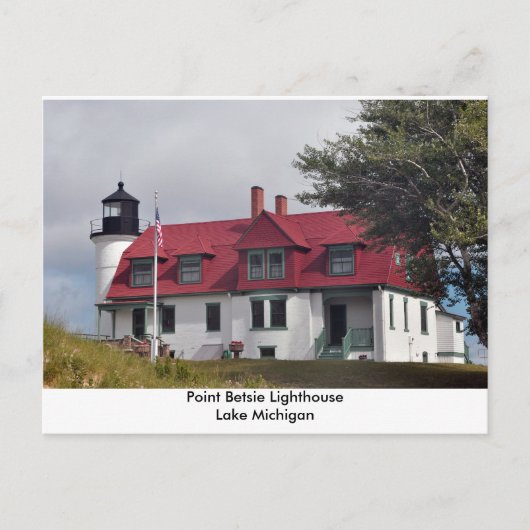Point Betsie Lighthouse Briefkaart (Voorkant)