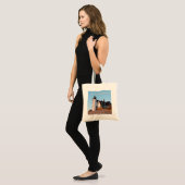 Point Betsie Lighthouse - Budget Canvas tas (Voorkant (model))