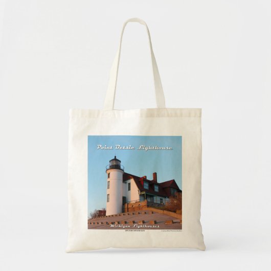 Point Betsie Lighthouse - Budget Canvas tas (Voorkant)