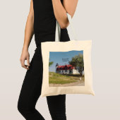 Point Betsie Lighthouse canvas tas (Voorkant (product))