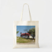 Point Betsie Lighthouse canvas tas (Voorkant)