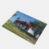 Point Betsie Lighthouse deurmat (Schuin)